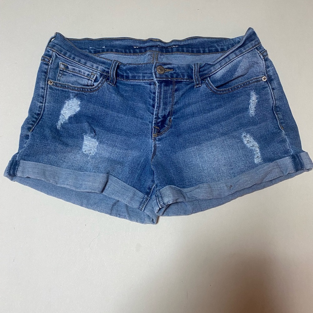 Old Navy Distressed Blue Jean Shorts